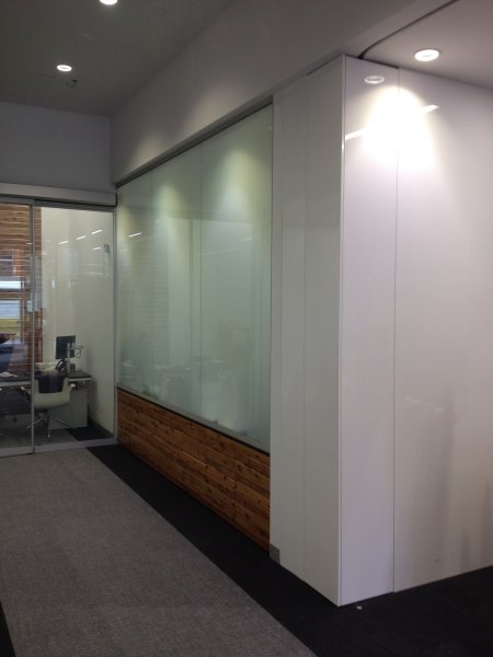 Bendigo Bank Project - Switchable Privacy Glass Office Completion 2