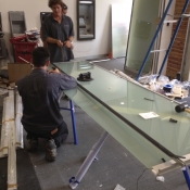 Bendigo Bank ProjectBendigo Bank Project - Switchable Privacy Glass Wiring - Switchable Privacy Glass Inspection