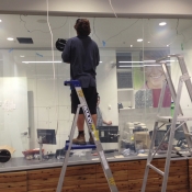 Bendigo Bank Project - Switchable Privacy Glass ON