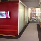 Bendigo Bank Project - Switchable Privacy Glass Office Completion 1