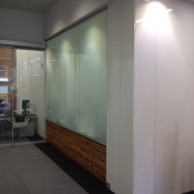 Bendigo Bank Project - Switchable Privacy Glass Office Completion 2