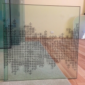 Laminated Fritted Glass
