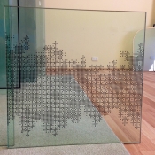 Laminated Fritted Glass