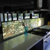 Kitchen Splashback Privacy Glass ON