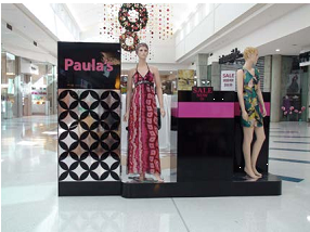 Paula's Boutique - Switchable Privacy Glass used in Changing Room