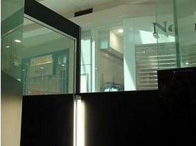Paula's Boutique - Switchable Privacy Glass used in Changing Room